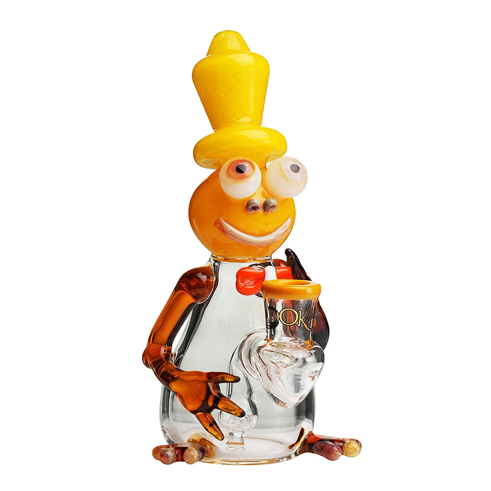 yellow lookah cool frog dab rig