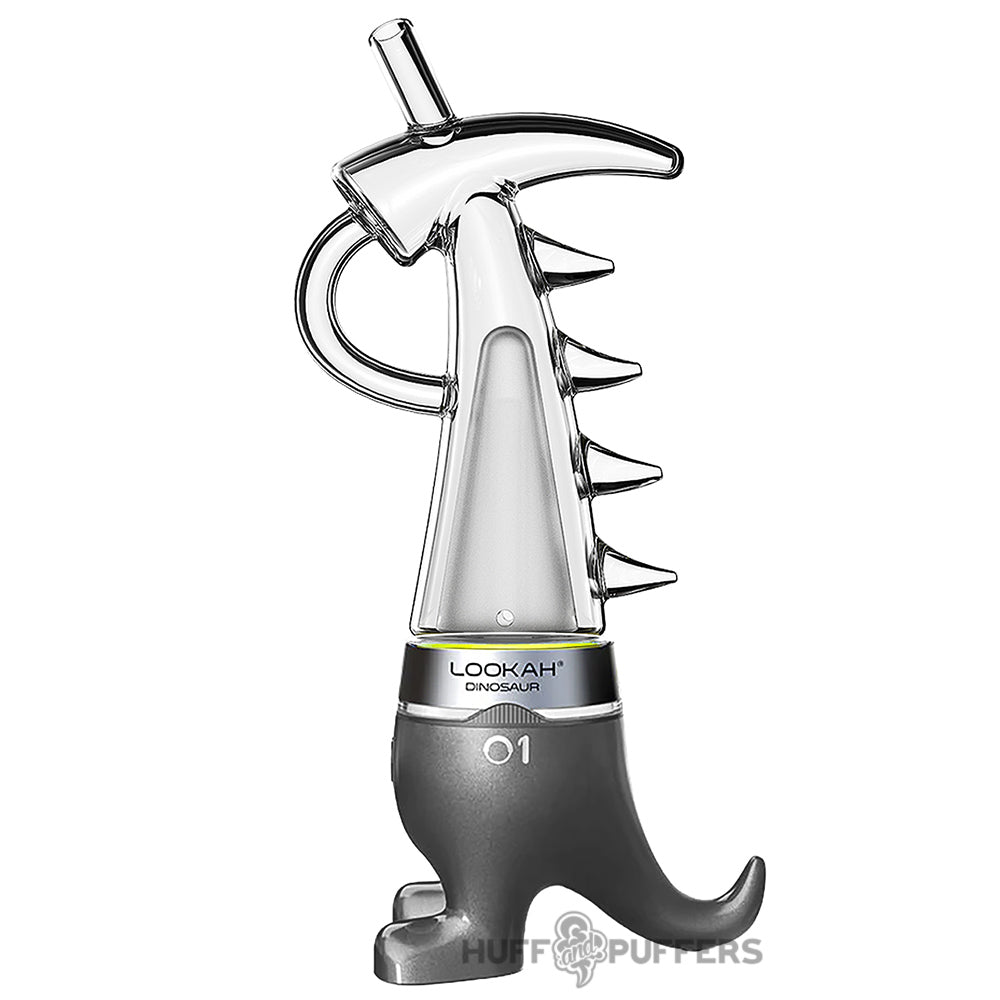 gray lookah dinosaur electric dab rig