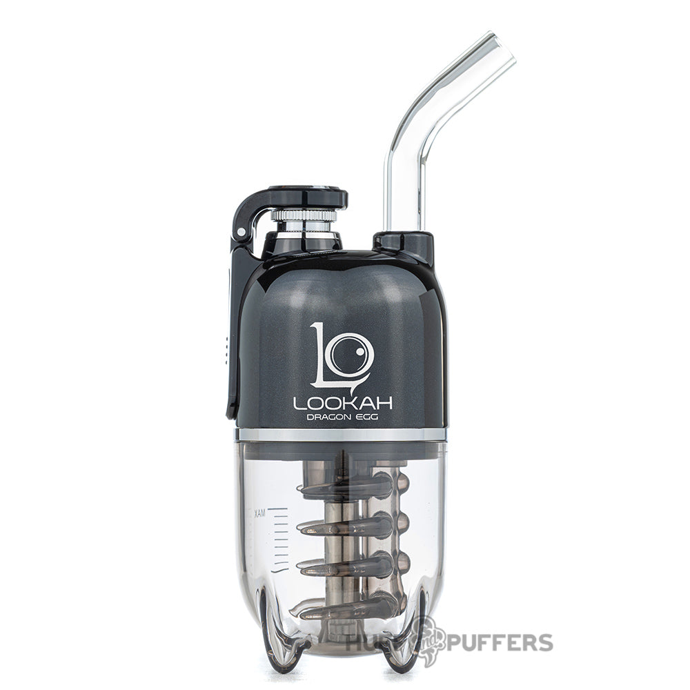 black lookah dragon egg dab rig