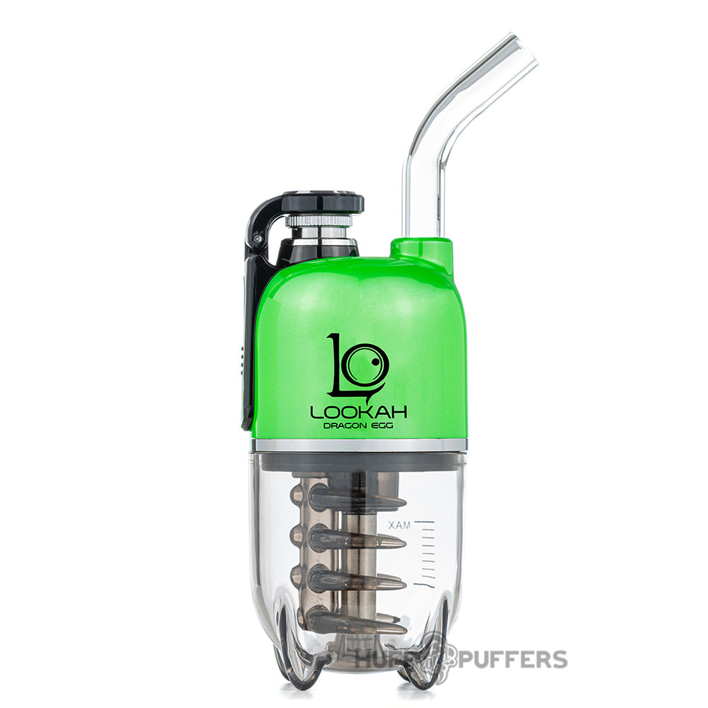 green lookah dragon egg dab rig