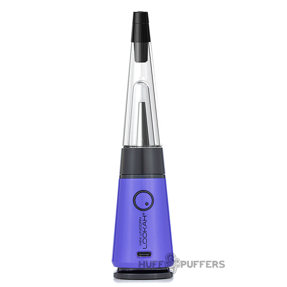 purple lookah mini unicorn dab rig