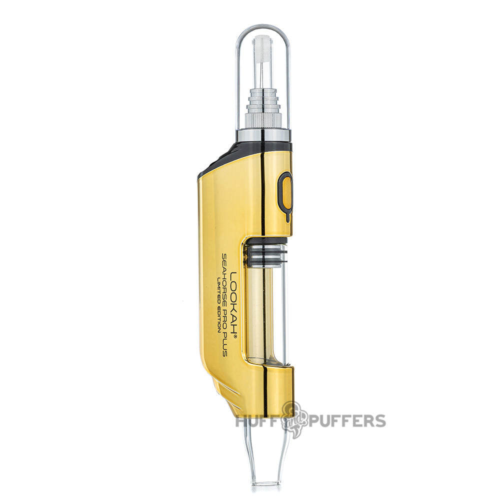 gold lookah seahorse pro plus electric nectar collector