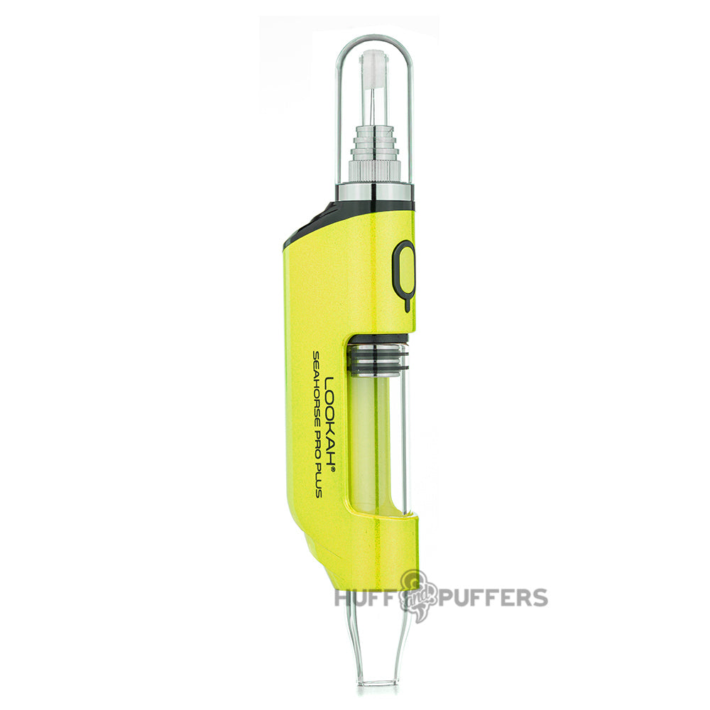neon green lookah seahorse pro plus electric nectar collector