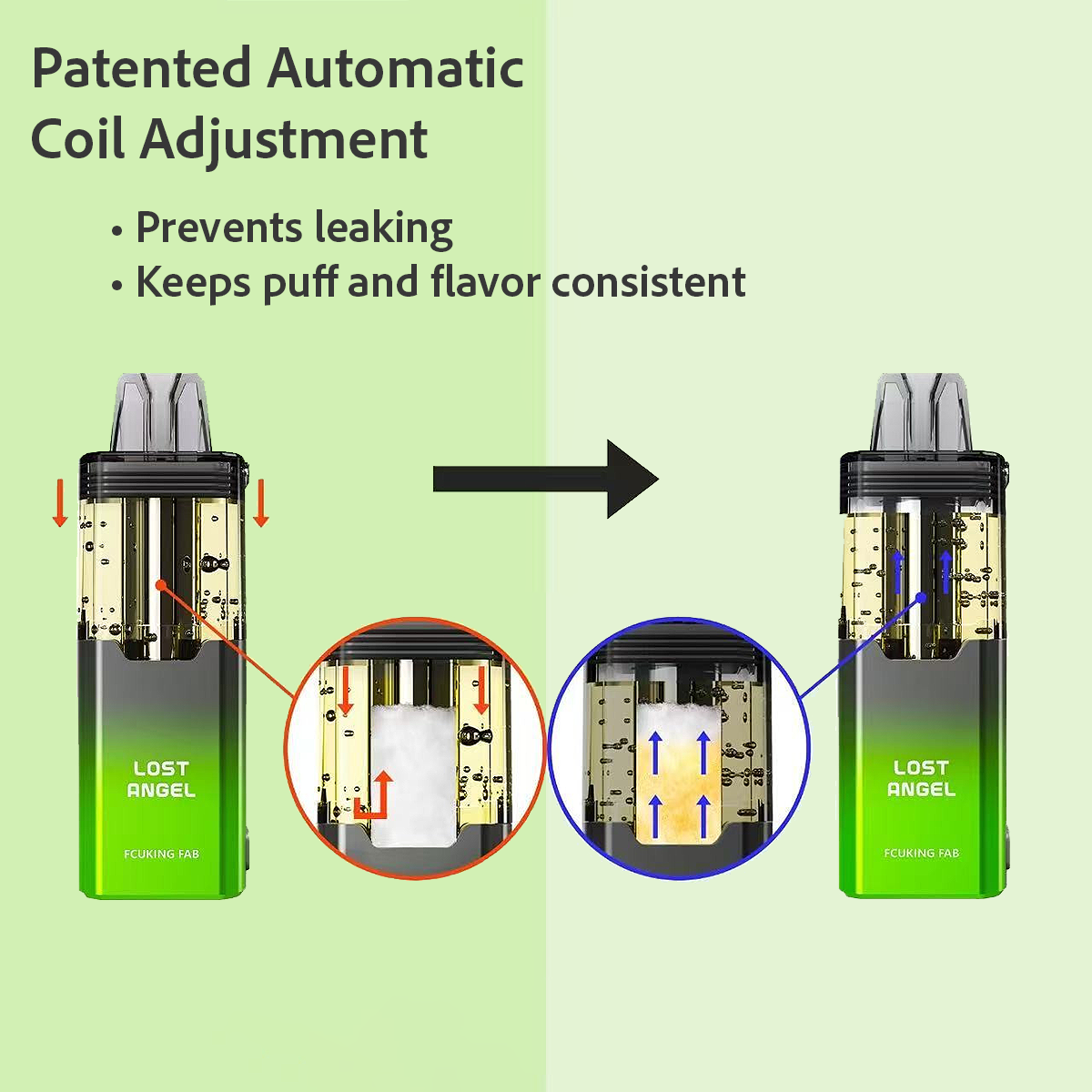 Photo of Lost Angel Mate 50K Kit coil patent