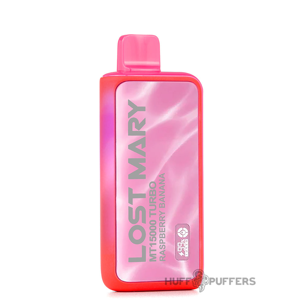 raspberry banana disposable lost mary mt15000 turbo vape