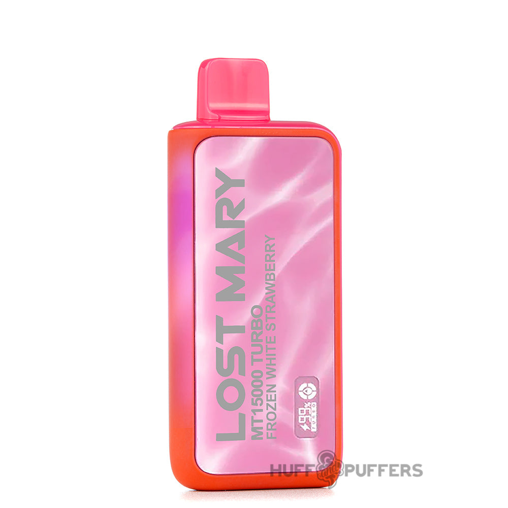 frozen white strawberry lost mary mt15000 turbo