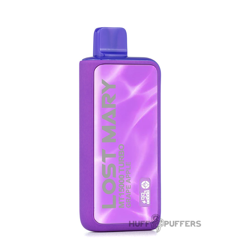 lost mary mt15000 turbo grape apple disposable vape