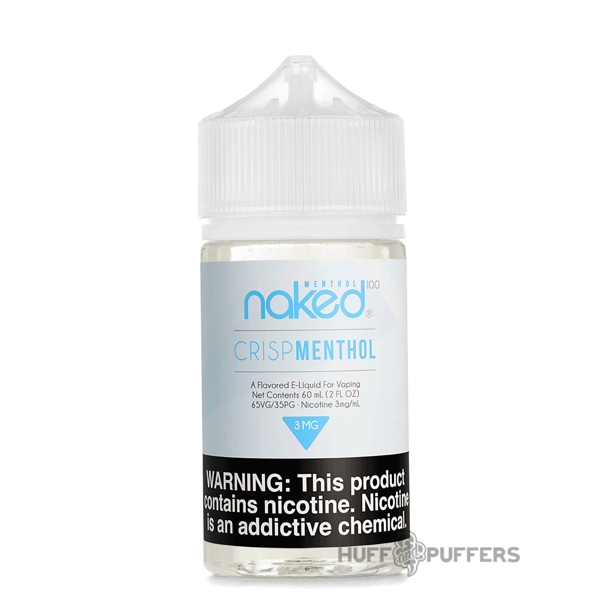 crisp menthol naked 100 e-juice 60ml bottle
