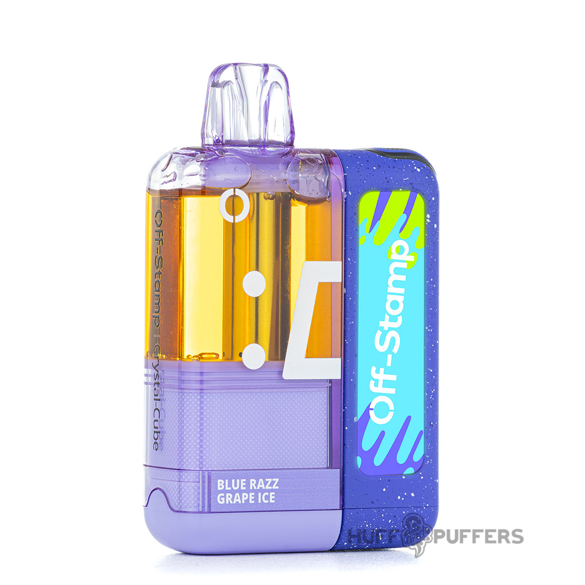 Blue Razz Grape Ice Off-Stamp X-Cube Crystal Kit Disposable Vape
