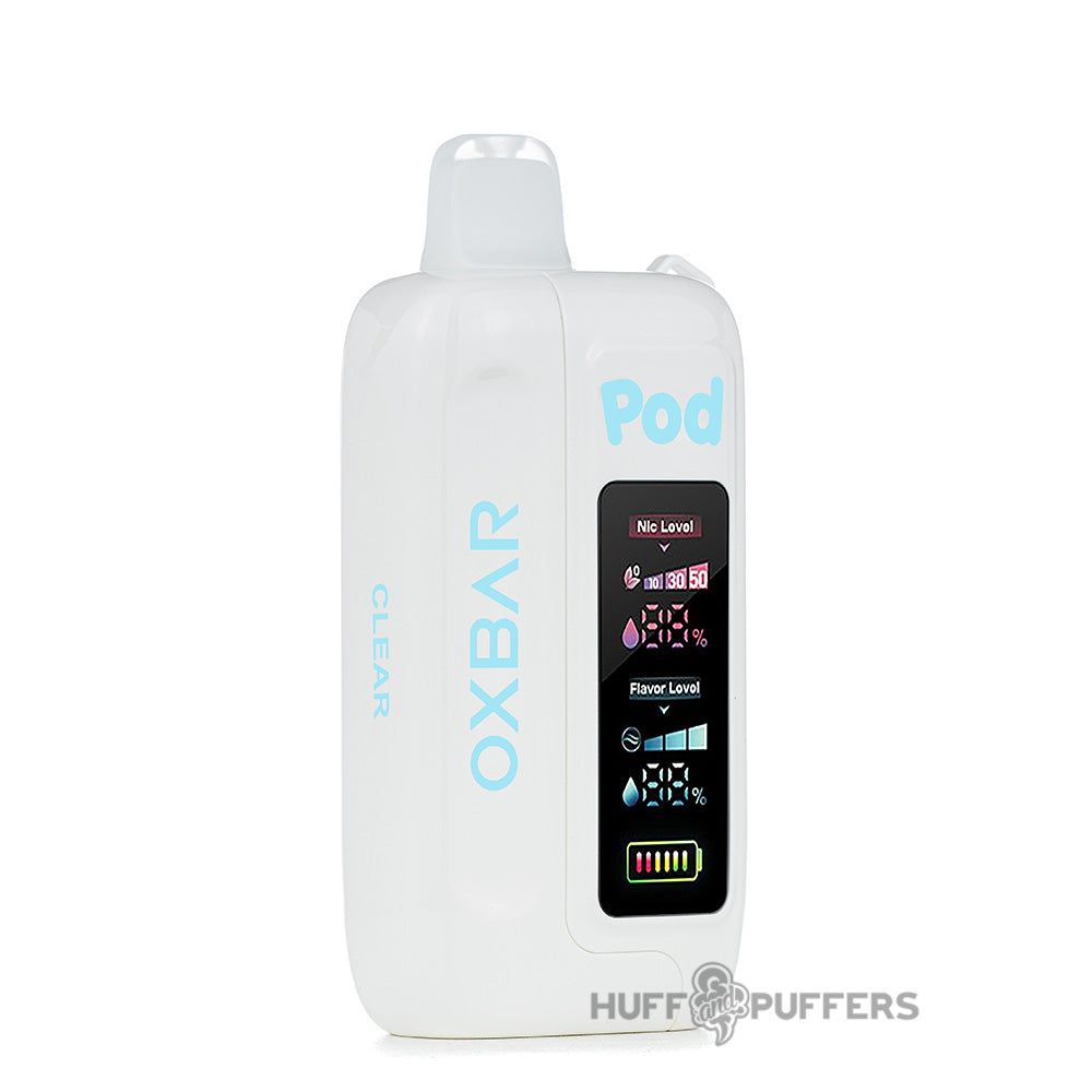 oxbar nic switch flavor disposable vape clear