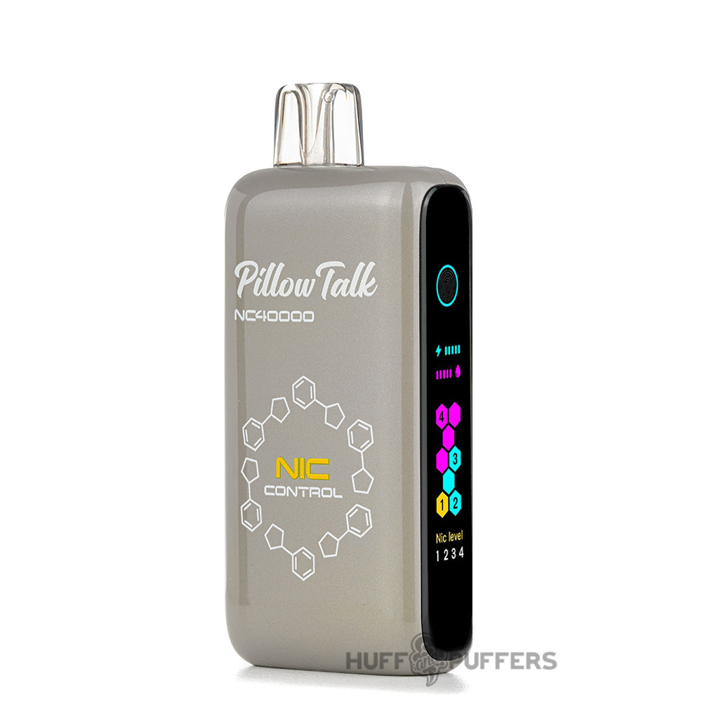 pillow talk nc40000 pure tobacco disposable vape