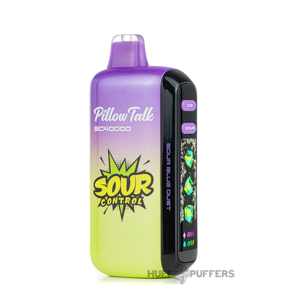 pillow talk sc40000 sour blue dust disposable vape