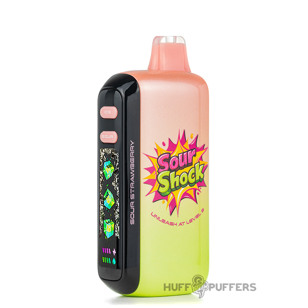 pillow talk sc40000 sour strawberry disposable back view