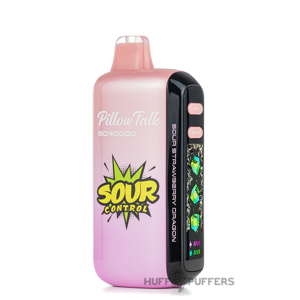 pillow talk sc40000 sour strawberry dragon disposable vape
