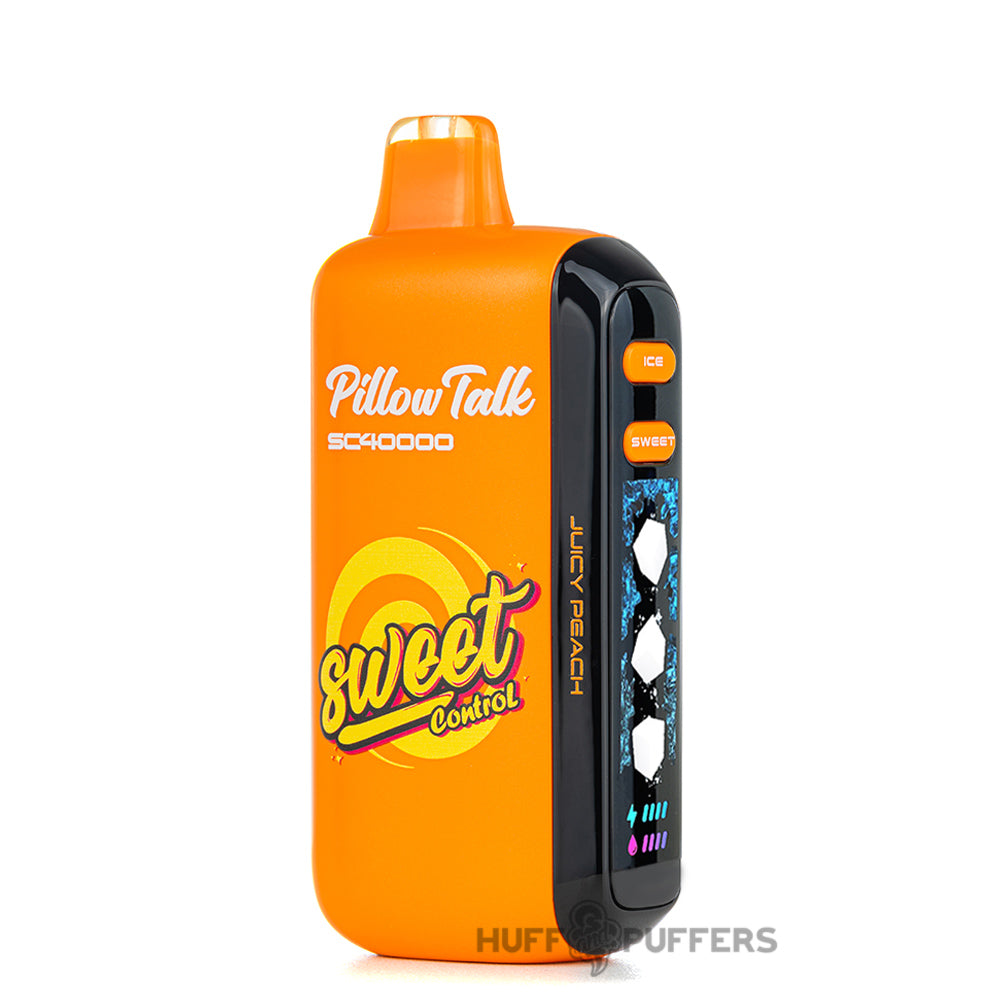 pillow talk sc40000 juicy peach disposable vape