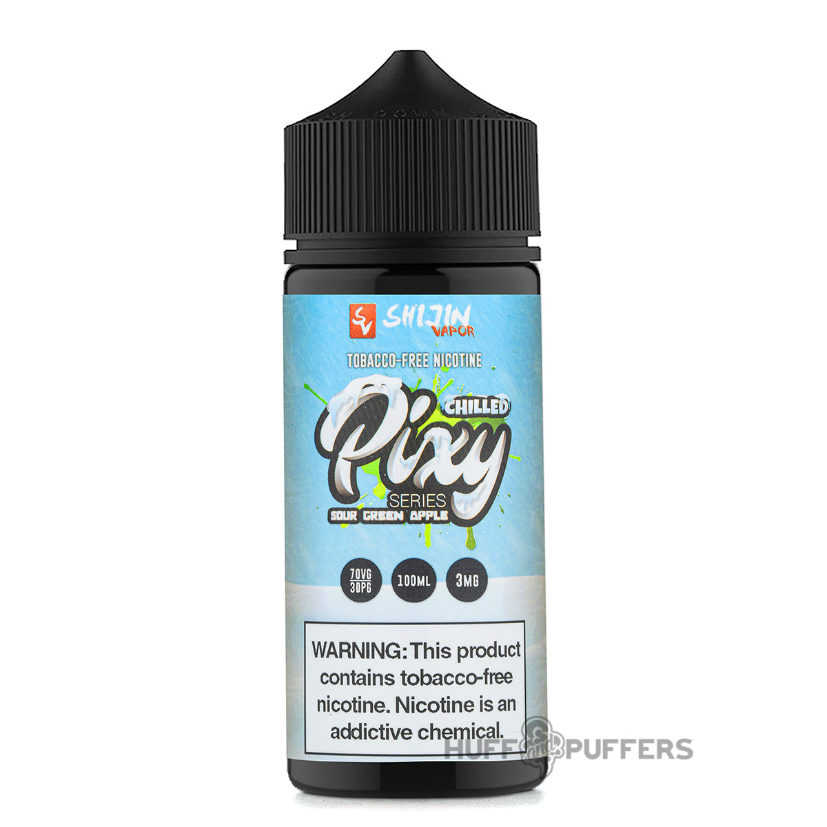 Sour Green Apple Chilled Pixy Series E-Juice 100ml