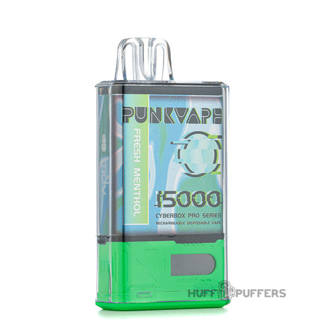 punkvape cyberbox pro disposable vape fresh menthol