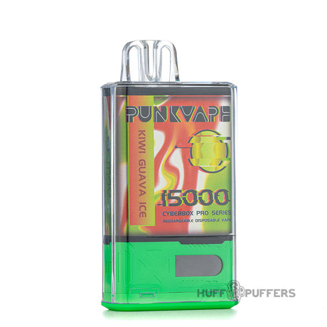 punkvape cyberbox pro disposable vape kiwi guava ice