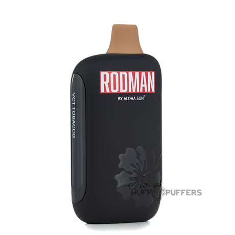 rodman 9100 disposable vape vct tobacco aloha sun