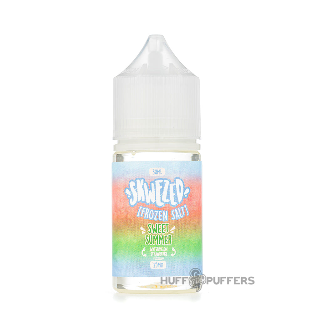 Skwezed Salt - Frozen Sweet Summer (watermelon, strawberry, mehthol) e-juice