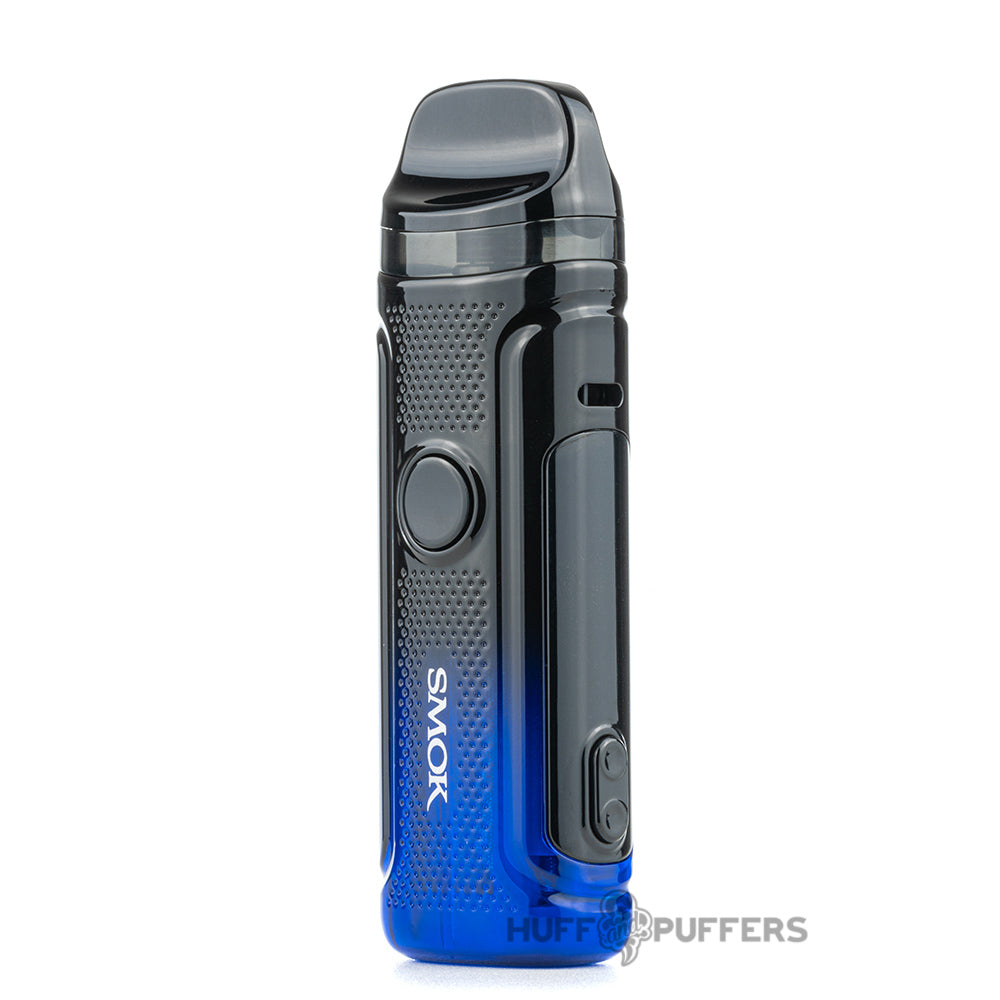 smok nord c pod system transparent blue