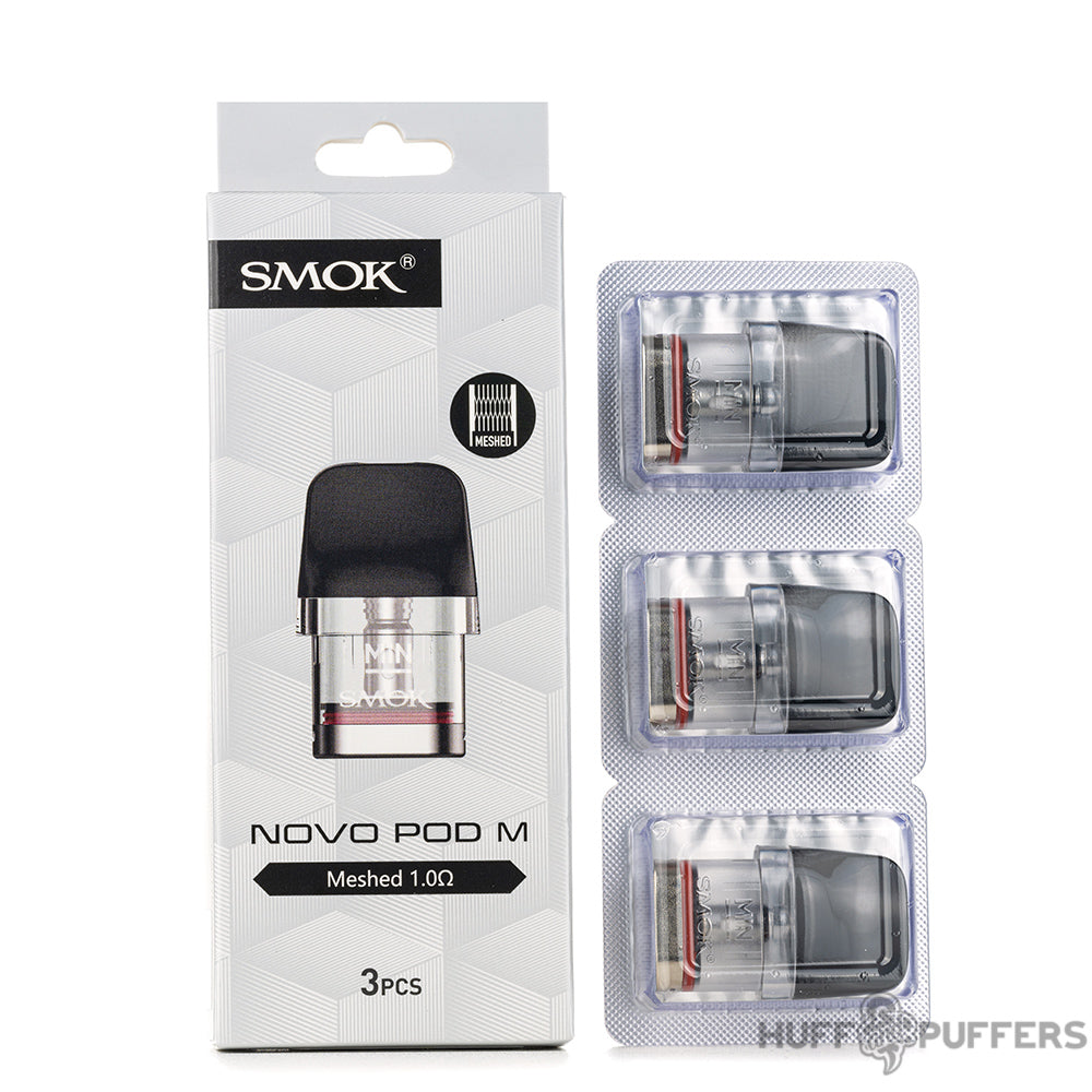 smok novo pod m meshed 1.0 ohm with packaging