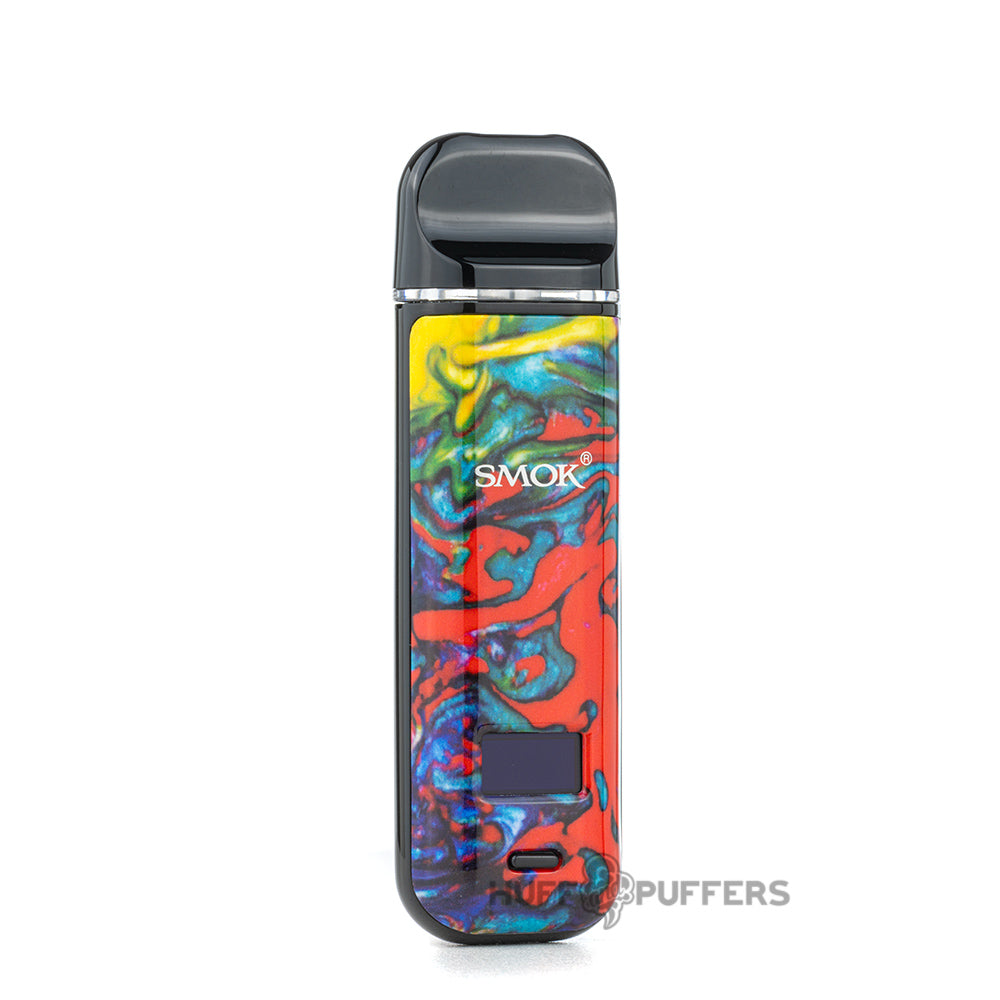 smok novo x pod system 7-color resin