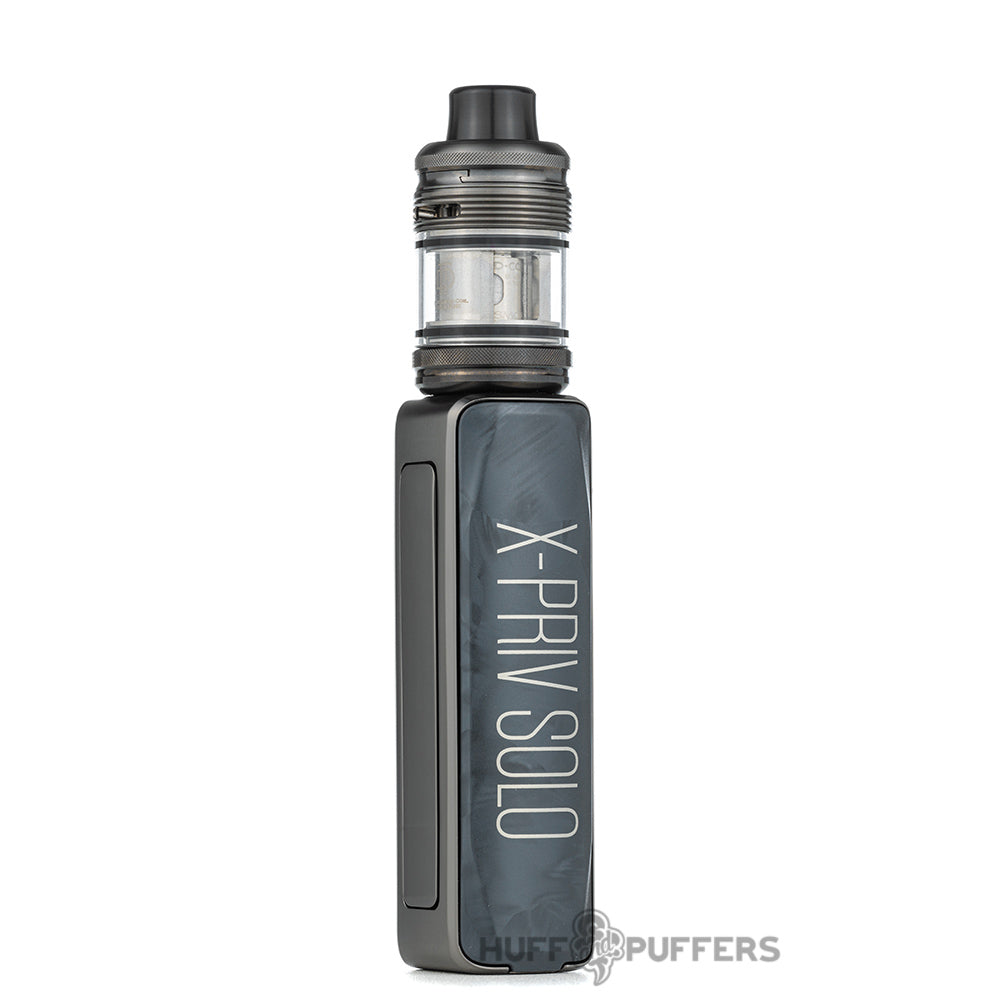 smok x-priv solo kit in black shell color
