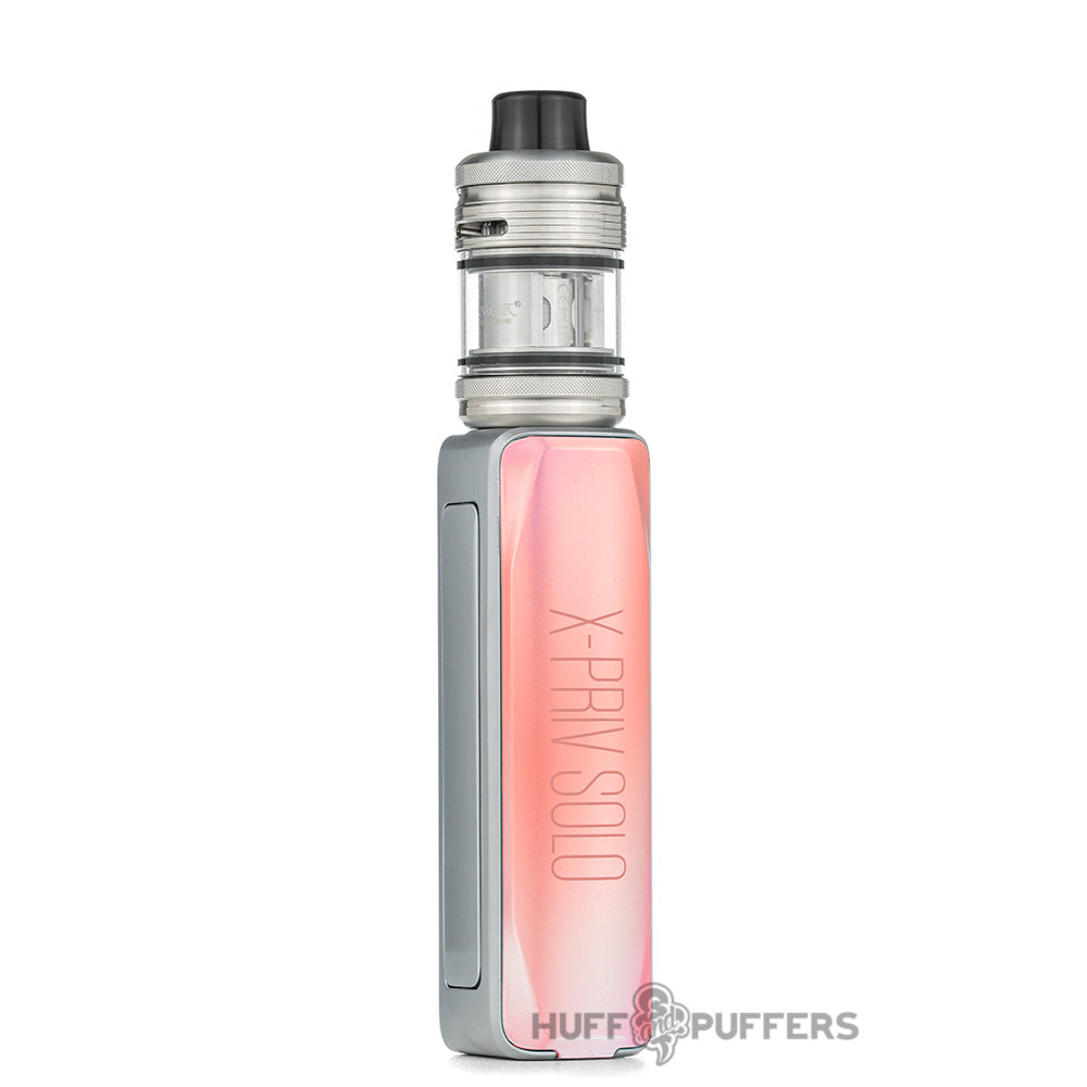 smok x priv solo kit in soft pink color
