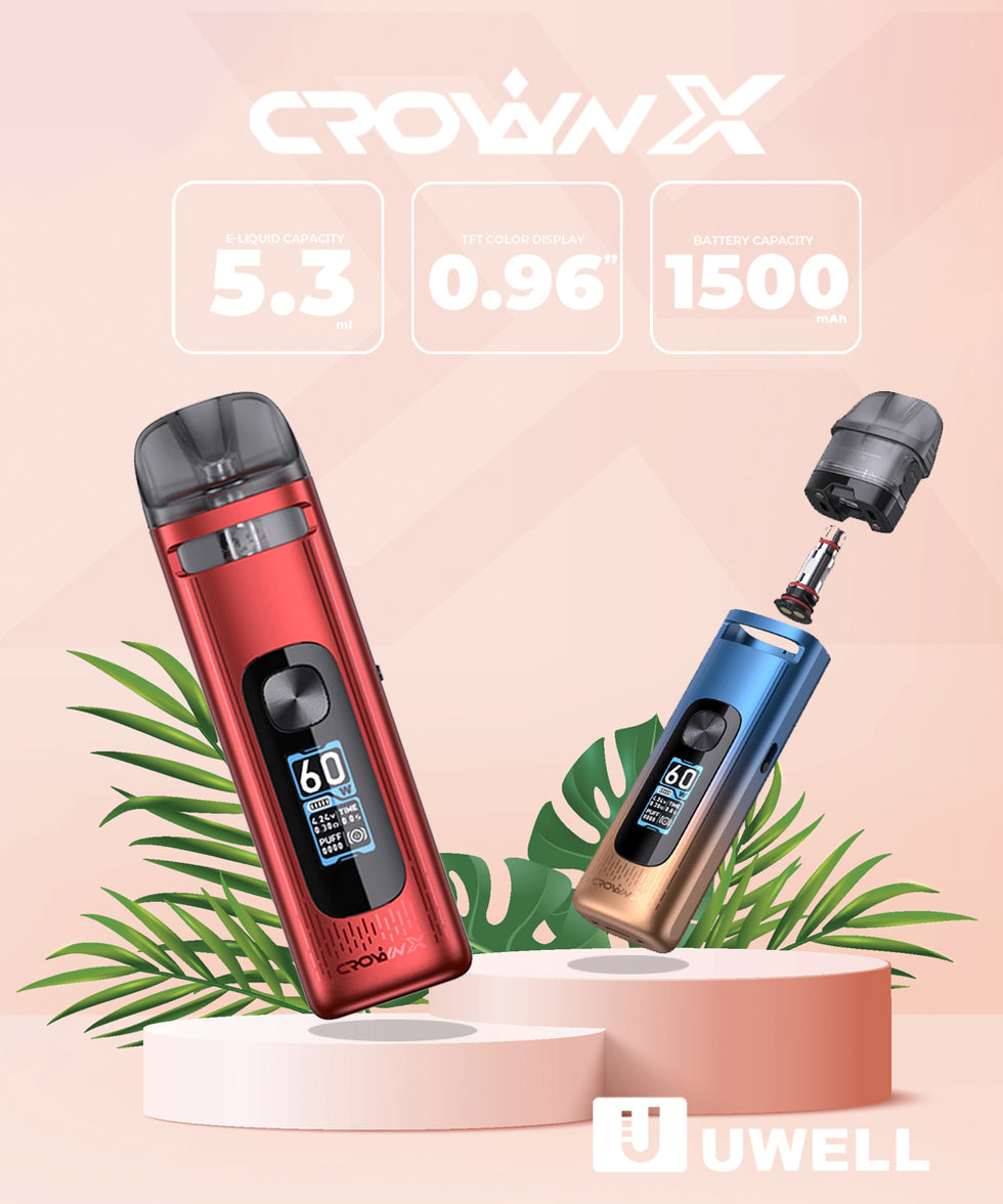 uwell crown x pod system mobile banner