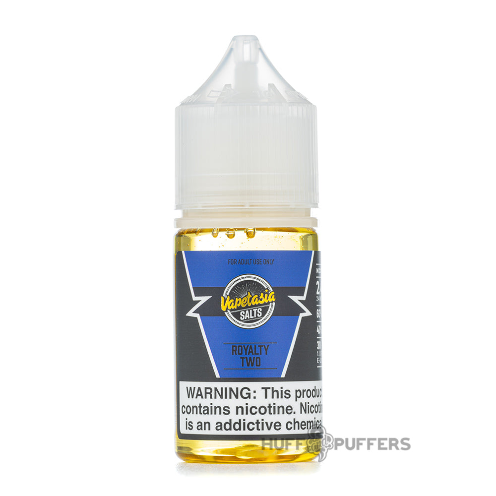Vapetasia Salts Royalty 2 30ml e-juice bottle