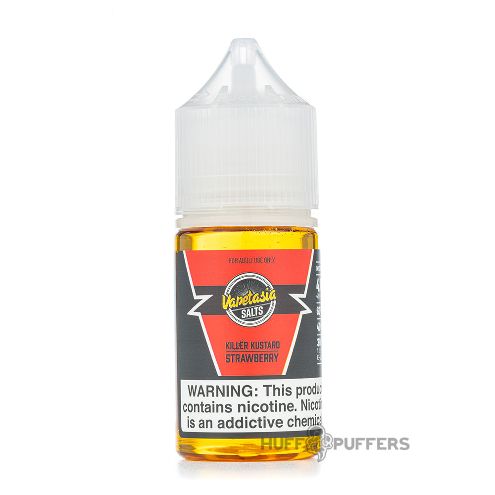 Vapetasia Salts Killer Kustard Strawberry 30ml e-juice bottle