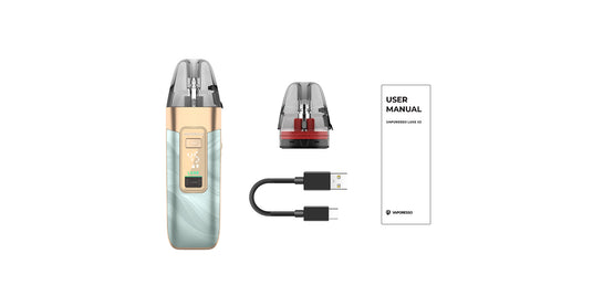 Vaporesso Luxe X3 package contents