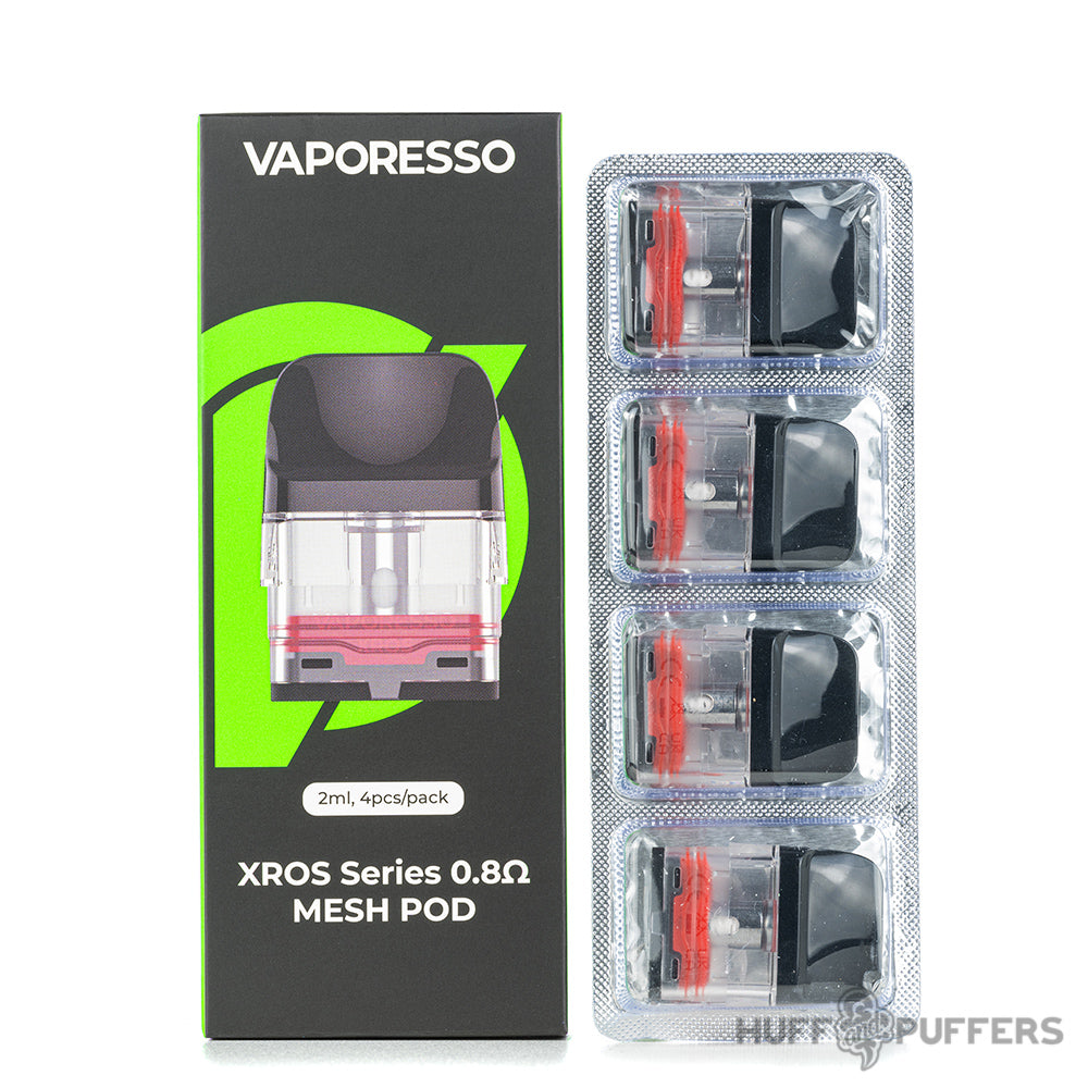 vaporesso xros pods 0.8 ohm 2ml top fill