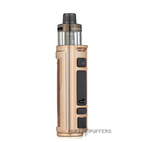voopoo arugs pro 2 pod system cocoa brown front view