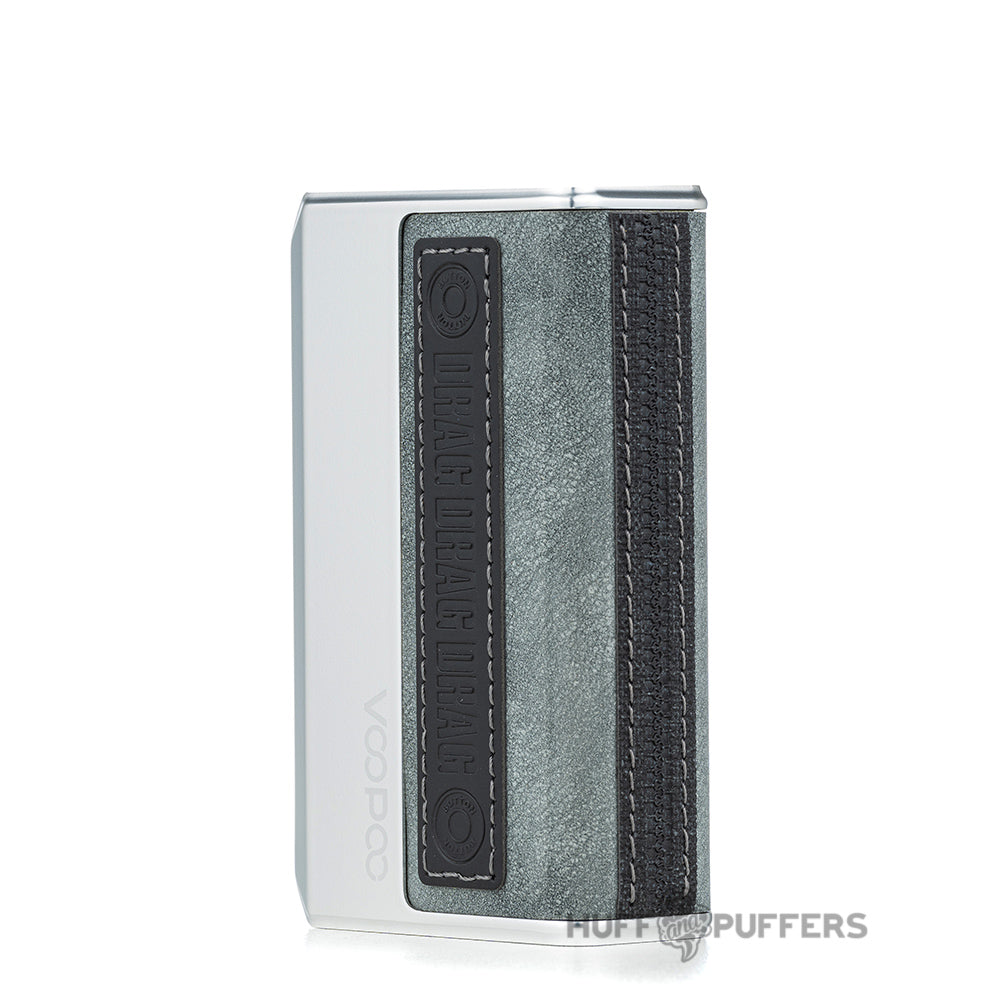 voopoo drag 5 mod silver back view