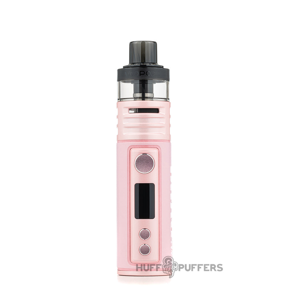 voopoo drag h40 pod system pink front view
