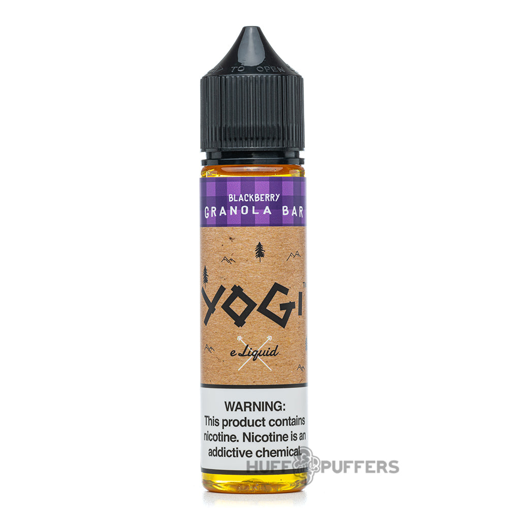 yogi blackberry granola bar 60ml e-juice bottle