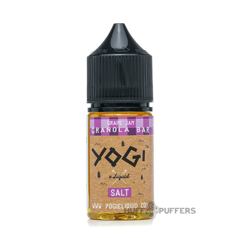 yogi salt grape jam granola bar 30ml e-juice bottle
