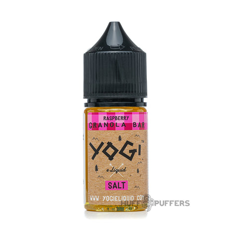 yogi salt raspberry granola bar 30ml e-juice bottle