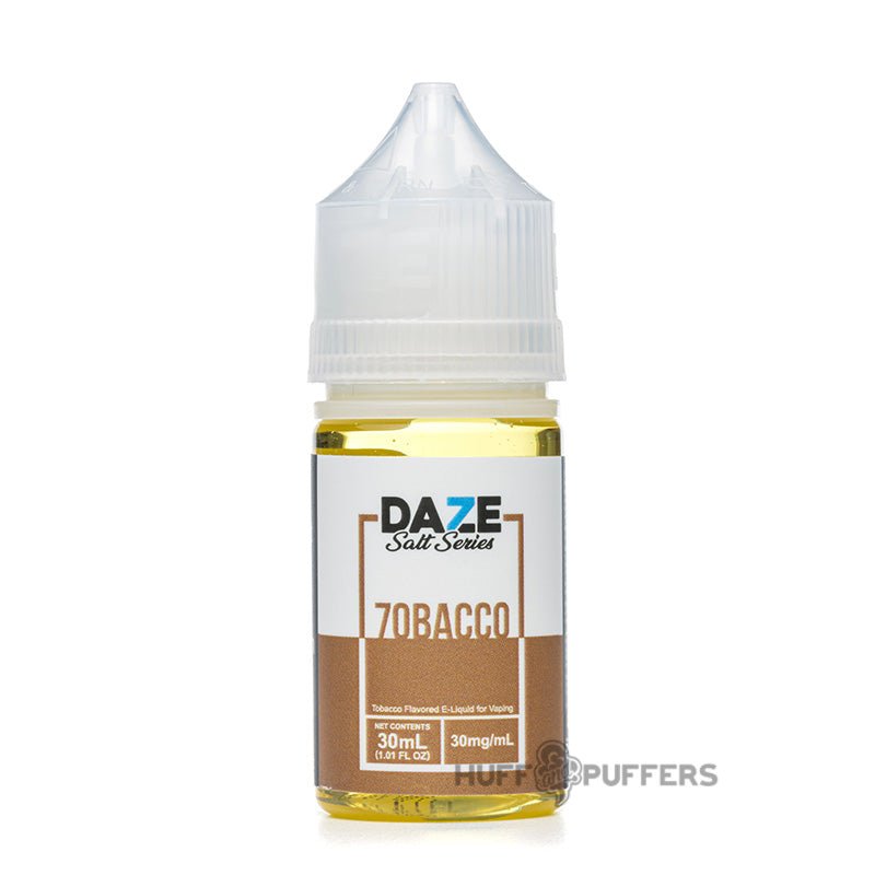 daze salt series 7obacco 30ml e-juice bottle