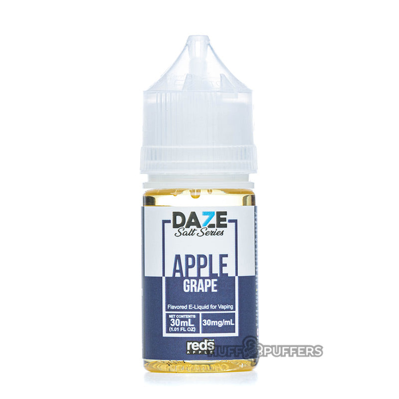 daze salt series apple grape 30ml e-juice bottle