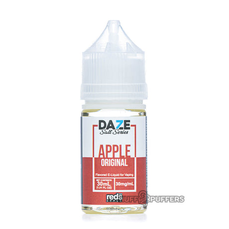 daze salt series apple original 30ml e-juice bottle