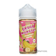 fruit monster strawberry banana 100ml e-juice bottle