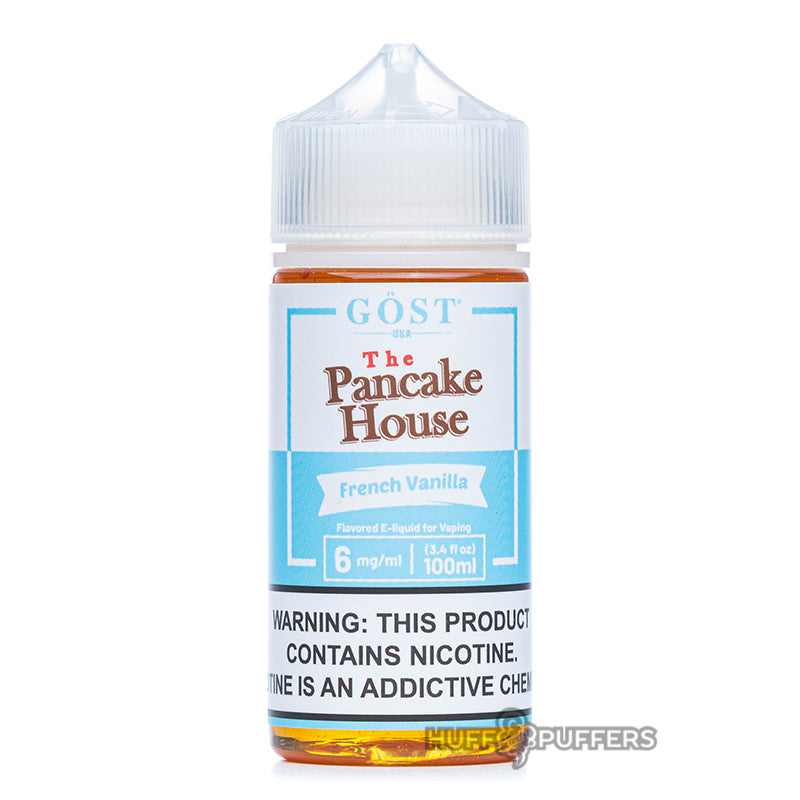 french vanilla 100ml e-liquid bottle by gost vapor