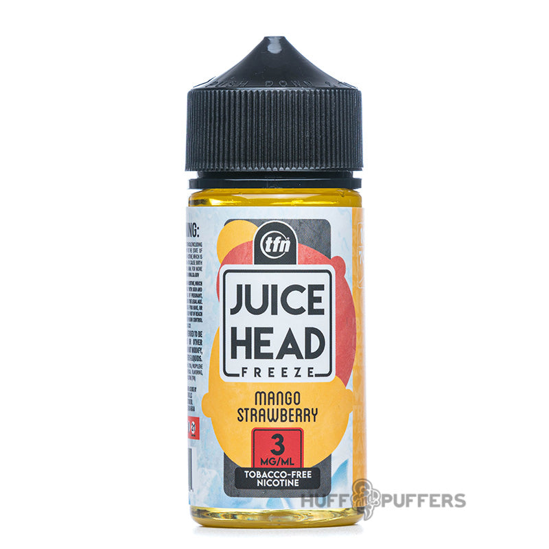 juice head freeze tfn mango strawberry 100ml e-juice bottle