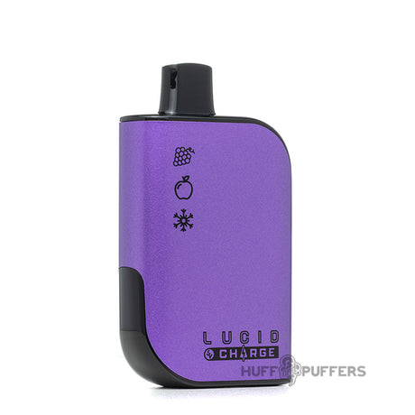 lucid charge disposable vape grapple ice