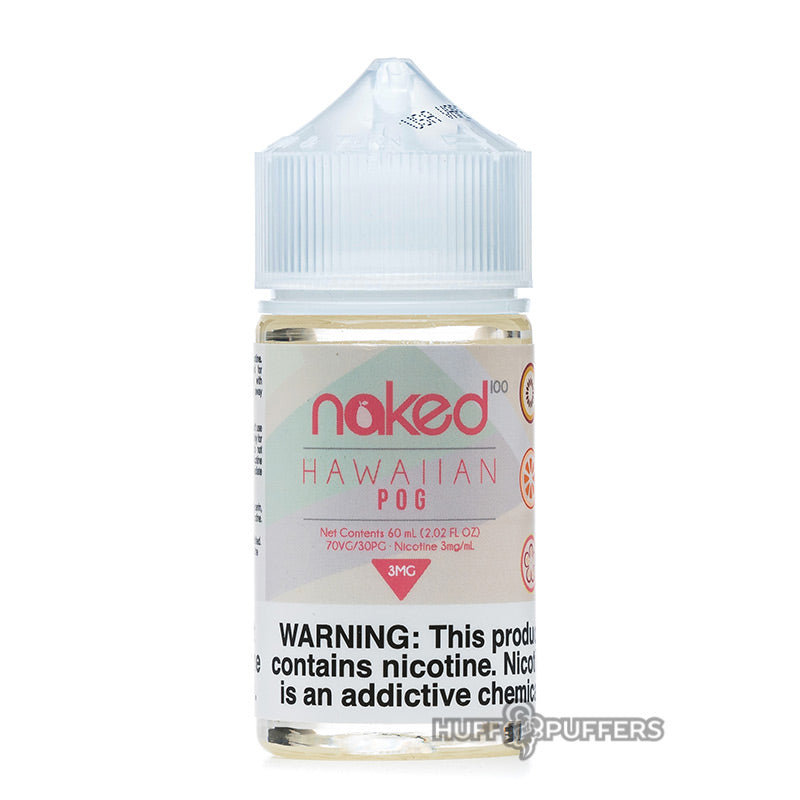 naked 100 hawaiian pog 60ml e-juice bottle