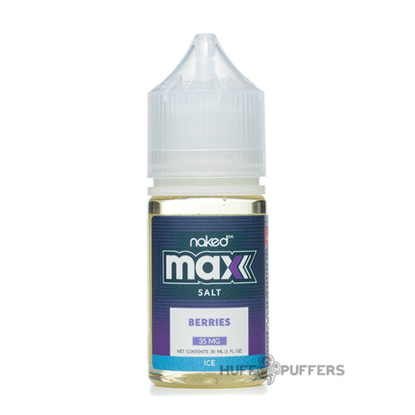 naked 100 max salt berries ice 30ml e-juice bottle