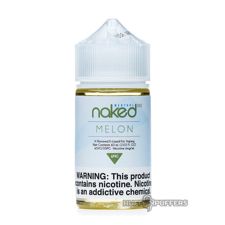naked 100 menthol melon 60ml e-juice bottle